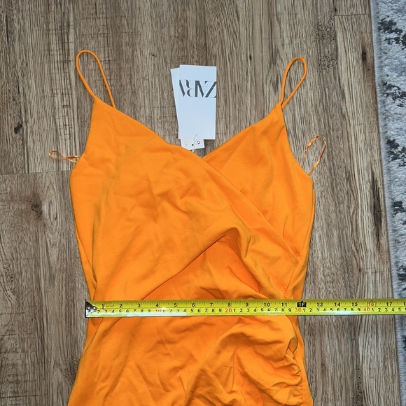 NEW! Zara Strappy Surplice Dress - Picture 9 of 9